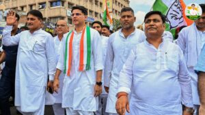 Vote Chori March Rajasthan Congress
